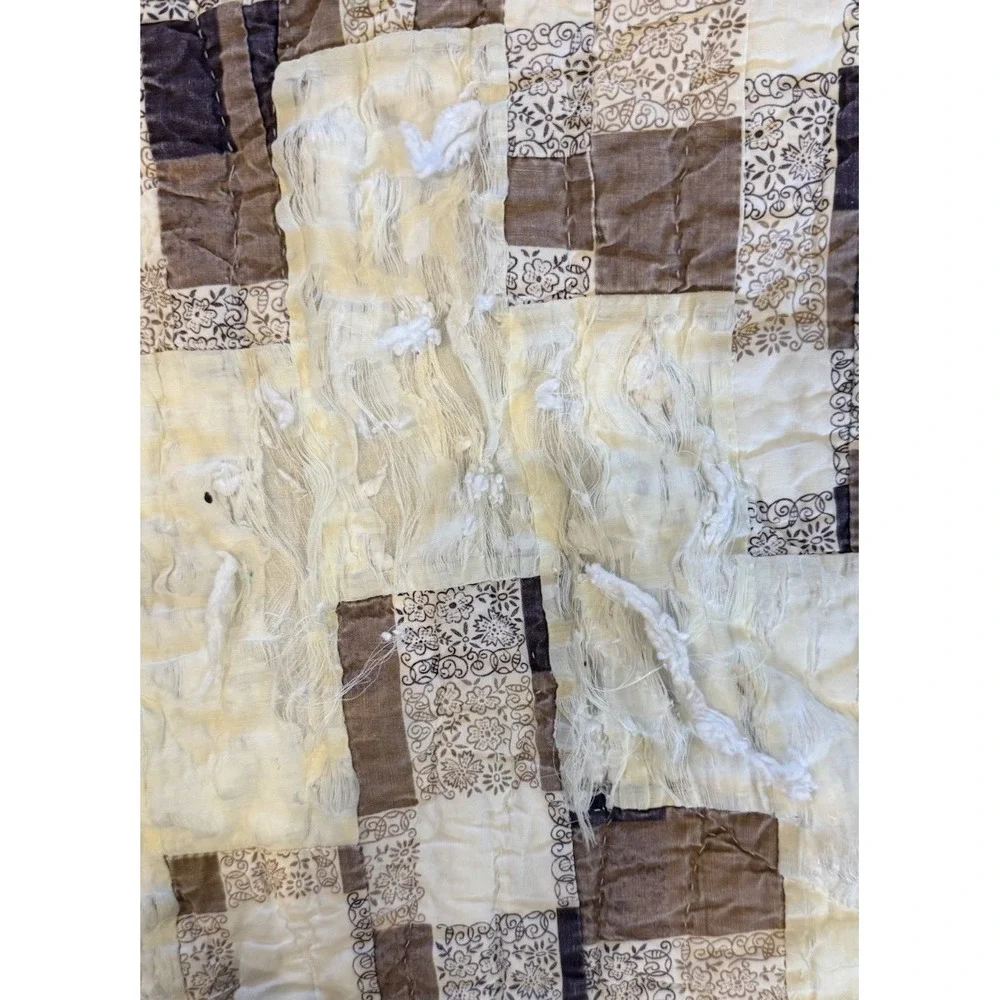Handmade vintage quilt